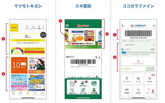 現役uiデザイナーがドラッグストア業界のアプリデザインを徹底調査 デザインの傾向や共通点とは モバイルマーケティング研究所 Moduleapps